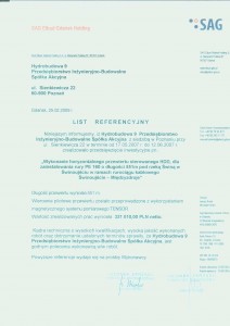 SAG Elbud Gdańsk Holding referencje