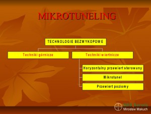 Rodzaje technologii bezwykopowych.