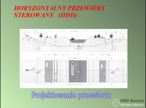 Projektowanie przewiertu sterowanego HDD