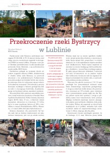 Przekroczenie rzeki Bystrzycy w Lublinie (1)